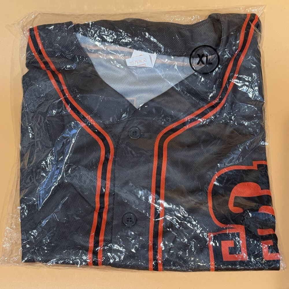 San Francisco SF Giants SGA 9/12/26 Willy Adames Long Sleeve Jersey Size XL New